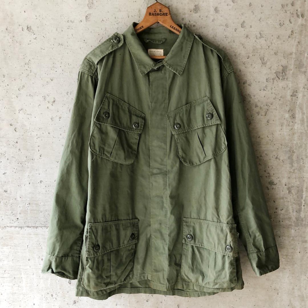 楽天市場】ET358 米軍実物 US ARMY ジャングルファティーグ ジャケット