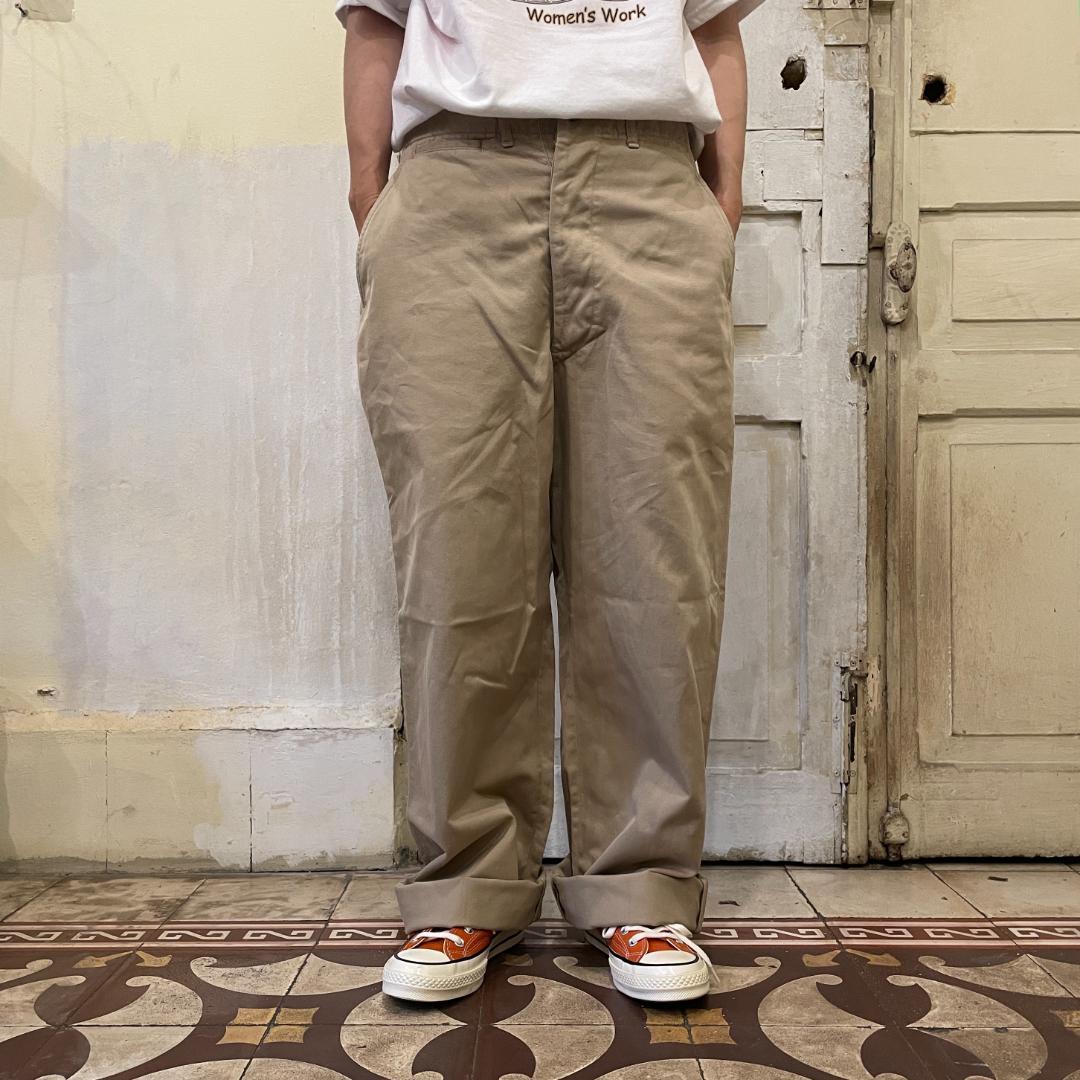 40s 米軍実物 US ARMY M-41 41カーキ チノパン ヴィンテージ 楽天市場】GD421 本物 アメリカ軍 US ARMY M41 41カーキ チノパン チノ