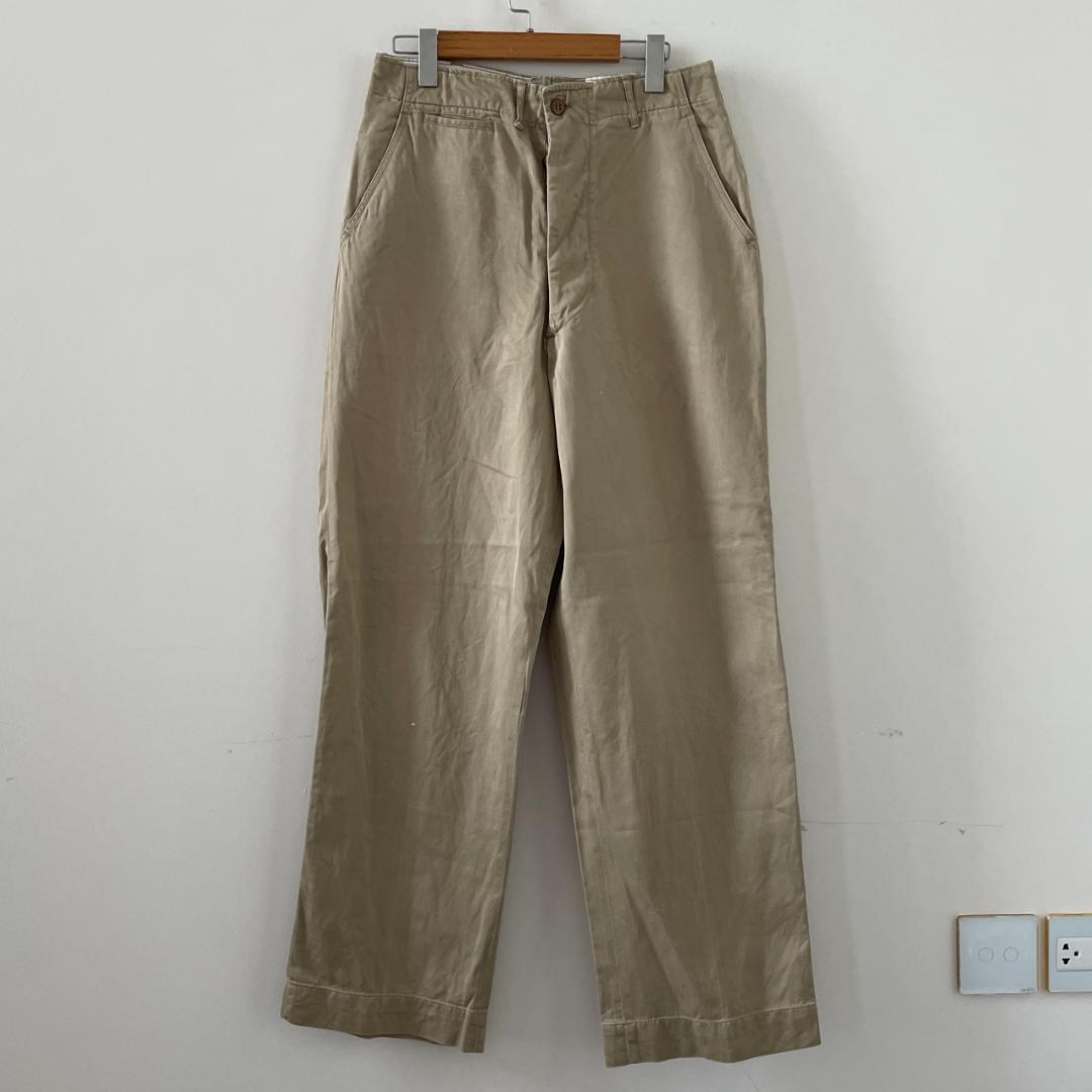 楽天市場】KU299 本物 アメリカ軍 US ARMY M45 45カーキ チノパン チノ