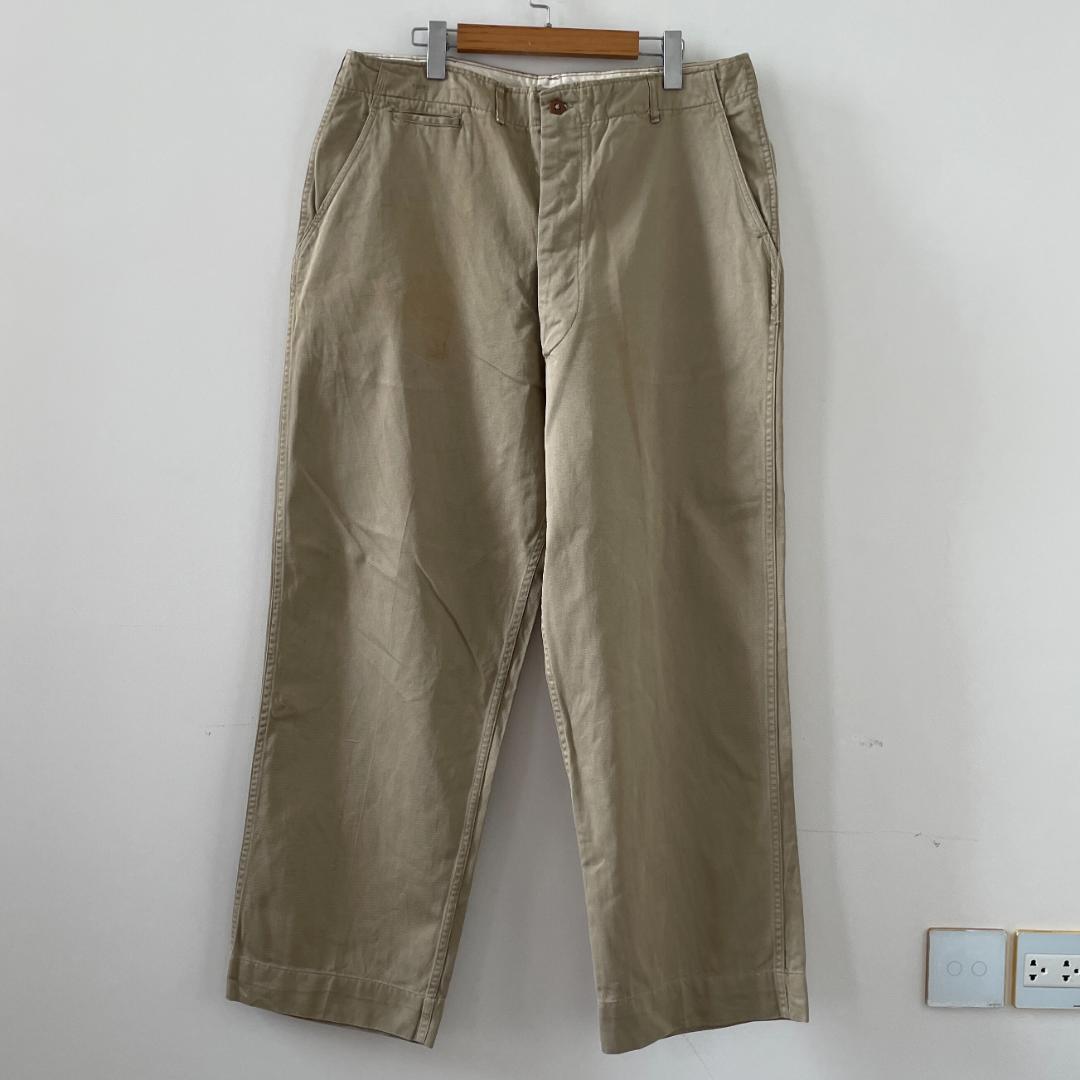 USMC 40s チノ 1940's USMC Chino Trousers Deadstock | Unwave