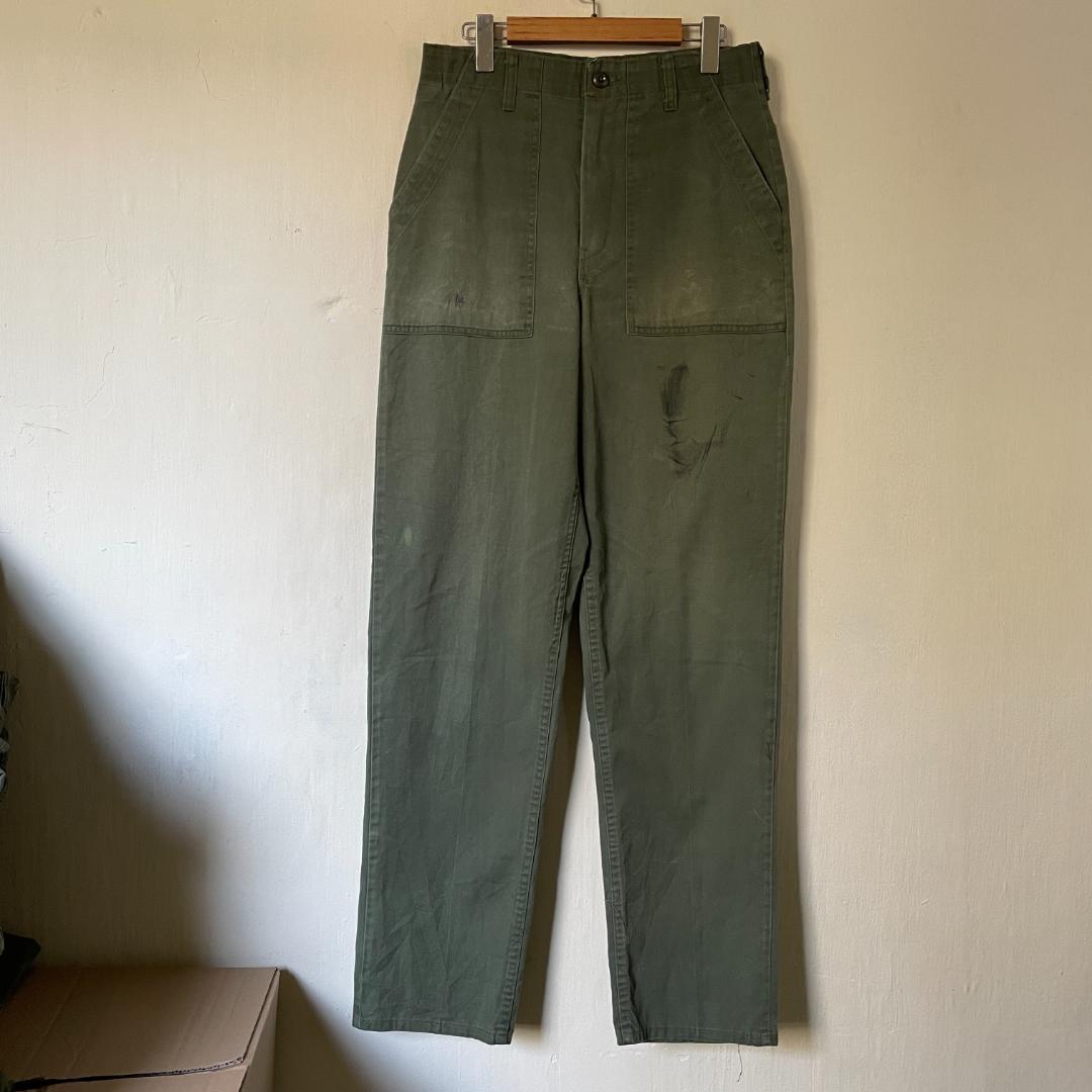 Ｗ３０◎80ｓ/米軍実物★ファティーグパンツ■ベイカーパンツ 70's~80's U.S.military Fatigue Pants 70年代 80年代 米軍