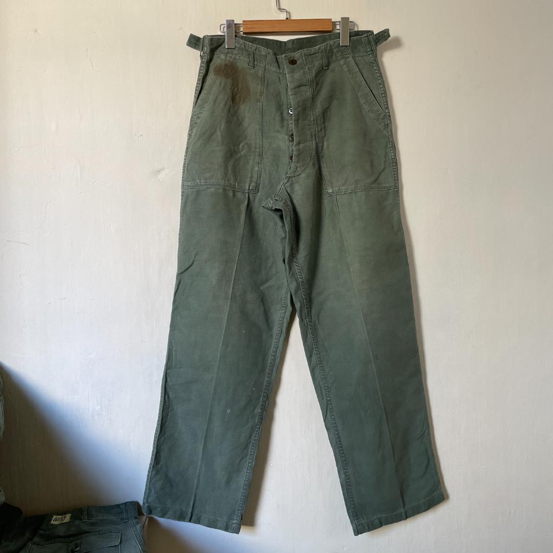 GD57 US ARMY 米軍 アメリカ軍 ベイカーパンツ 60s OG107