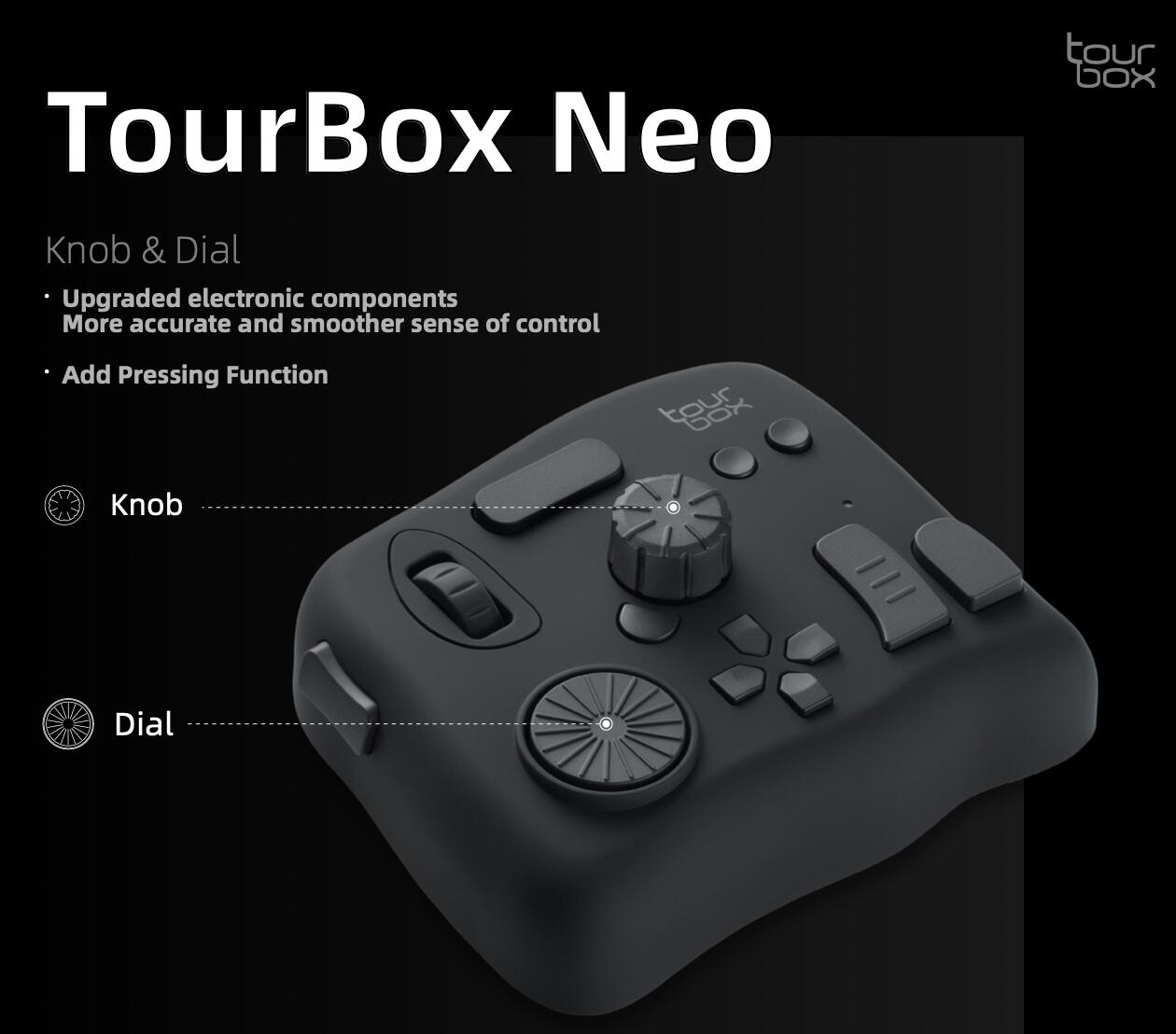 絶対一番安い その他 ツアーボックスネオ Neo 日本正規代理店 Tourbox 動画 1年保証 片手デバイス 左手デバイス クリエイターの究極の コントローラー 編集 画像 Zambettis Com