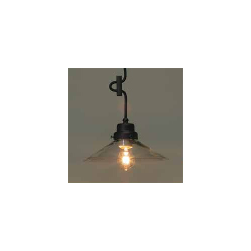照明器具 後藤照明 屋内 ペンダントライト 透明P1硝子ロマン・CP型BK GLF-3226C 送料無料｜OK-DEPOT 8,420円
