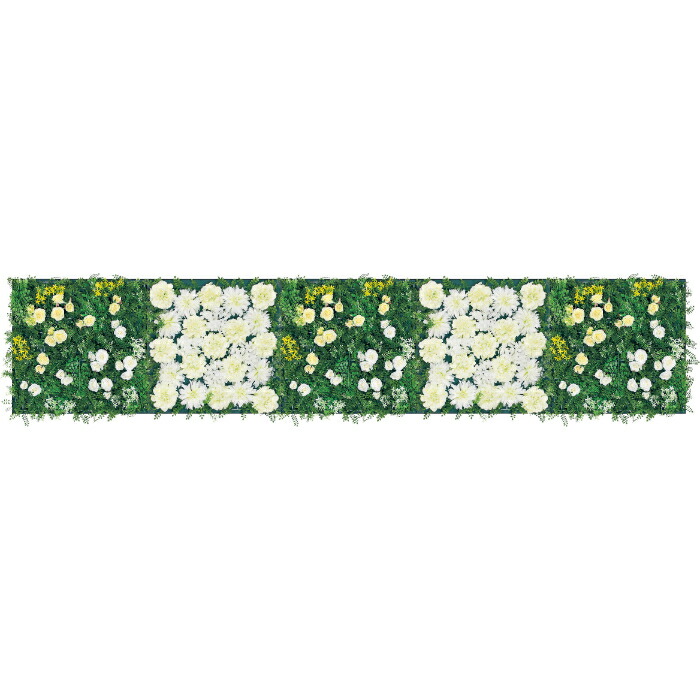 室内装飾工芸 アートデコ 工芸ダイアログボックス 御花 2350×550×100粍 AM6411 工芸ダイアログボックス 北欧 今めかしい 部屋の入り口 花 横長 一本調子
