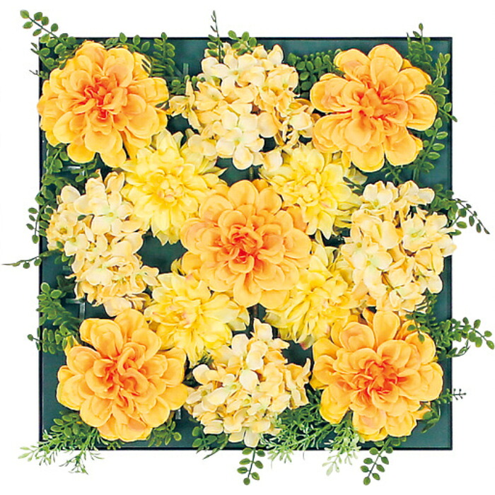 インテリアアート アートデコ アートパネル フラワー 550×550×100 AR6001 アートパネル 北欧 モダン 玄関 花 横長 モノトーン
