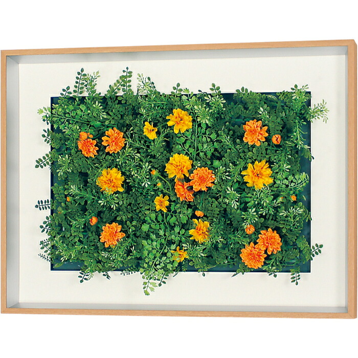 インテリアアート アートデコ インテリアデコ フラワー 600&times;450&times;60 AR3103 アートパネル 北欧 モダン 玄関 花 横長 モノトーン｜OK-DEPOT