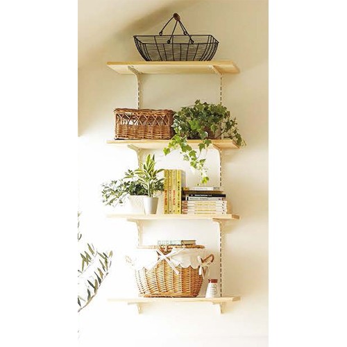 楽天市場】ウッドワン 無垢の木の収納 FN-008 ランドリールーム