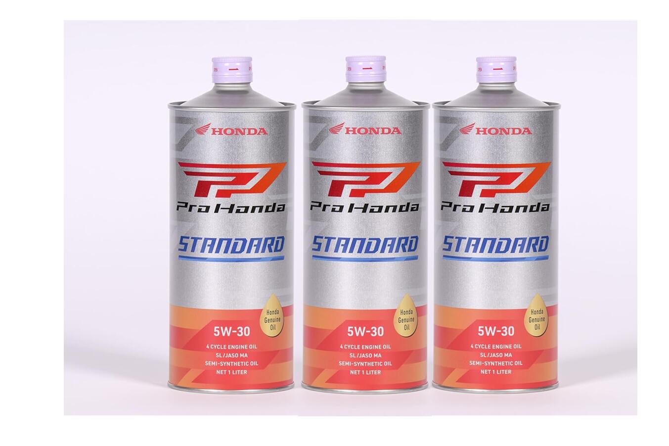 楽天市場】ホンダ純正 Pro Honda STANDARD 5W-30 【3L】1L×3缶 3L