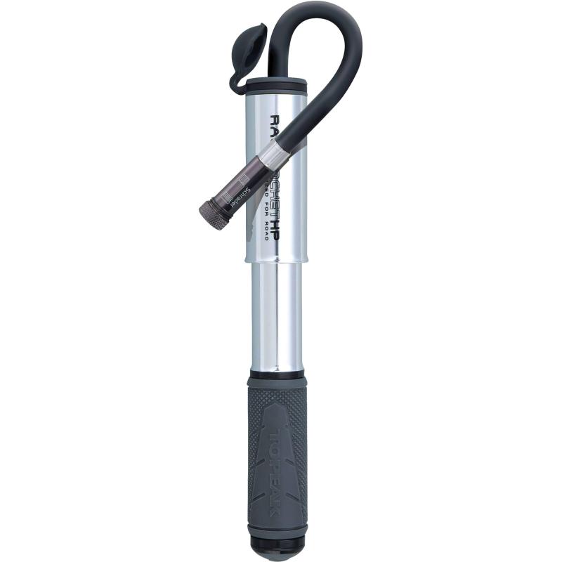 TOPEAK(トピーク) RaceRocket HP[ レースロケット HP ] シルバー ロード用小型軽量ポータブルポンプ PPM12001