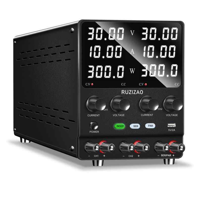 RUZIZAO デュアル出力 安定化電源 30V 10A