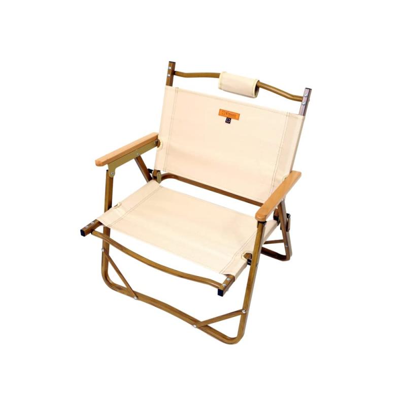 S'more (スモア) Alumi Folding Armchairアウトドアチェア キャンプ チェア 椅子 折り畳み 折りたたみ椅子 アウトドア おしゃれ アルミ ハイチェア オックスフォード布 2.5kg 収納袋付き