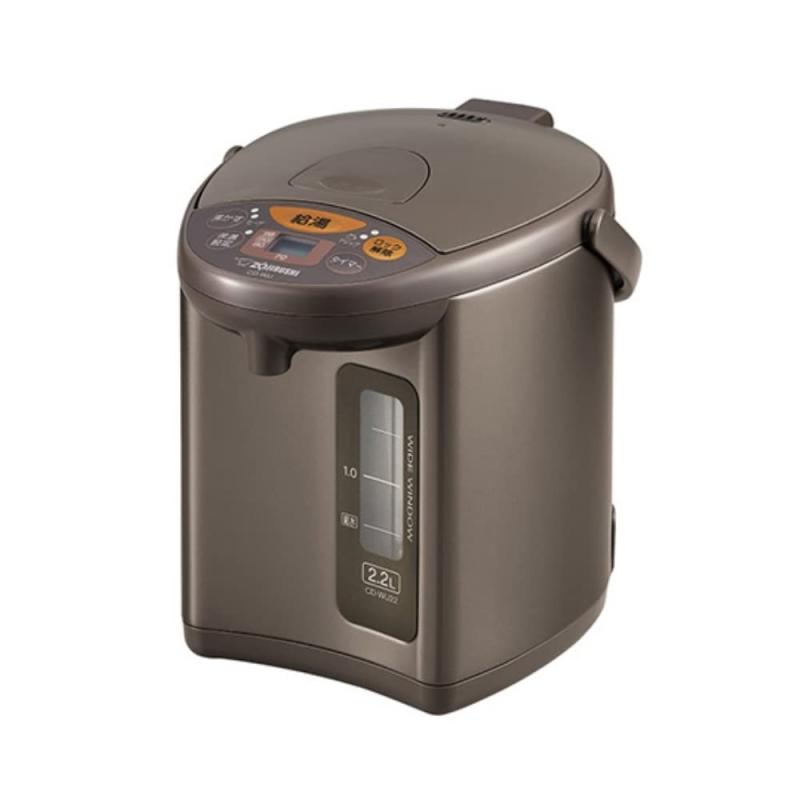 象印マホービン 灯し火ポット 2.2L メタリックブラウン CD-WU22-TM