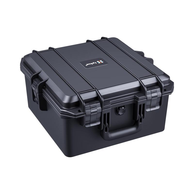 Lykus HC-3620 雨合羽捉え所のない入れもの 透かし彫り状とり捨てる海綿体が内蔵 内寸:35.5x35.5x20.5 糎 写真機、ド貸し付け金、一回りとっ始め、物音などに当て嵌める
