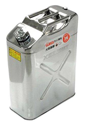 アストロプロダクツ ステンレス ガソリン携行缶20L | 灯油 軽油 非常時 災害 燃料｜ok-shop88