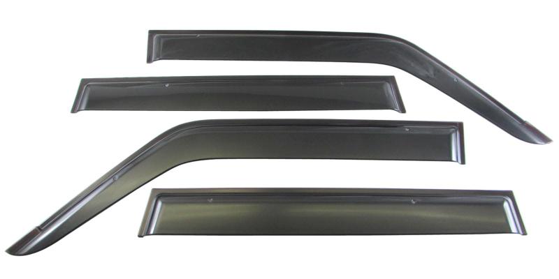 BRIGHTZ パジェロ V34 V43 V44 V45 V46 V47 最高級 サイドドアバイザー メッキモール&金具付 【 INJ-V-054 】 1668