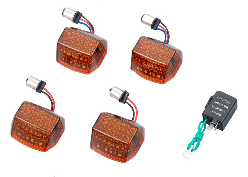 ポッシュ(POSH) バイク用LEDコンバージョンキット ZRX1200S/ZRX1200R/ZRX1100/ZRX1100II/ZRX400｜ok-shop88
