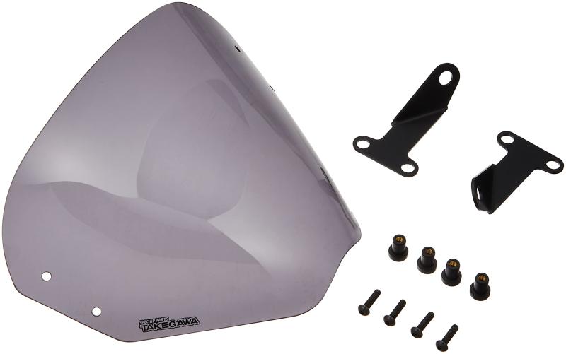 スペシャルパーツ武川 メーターバイザーキット スモーク スーパーカブC125 09-11-0089|ok-shop88