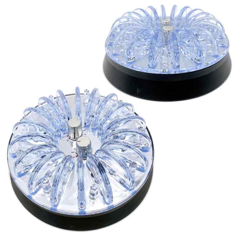 シャンデリア12v 楽天市場】RGB LED カーシャンデリア 12V 7色 レインボー 発光