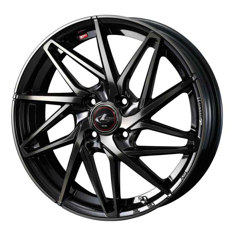 Weds LEONIS IT 15インチ 4H PCD100 4.5J +45 PBMC/TI 【0040558】|ok-shop88