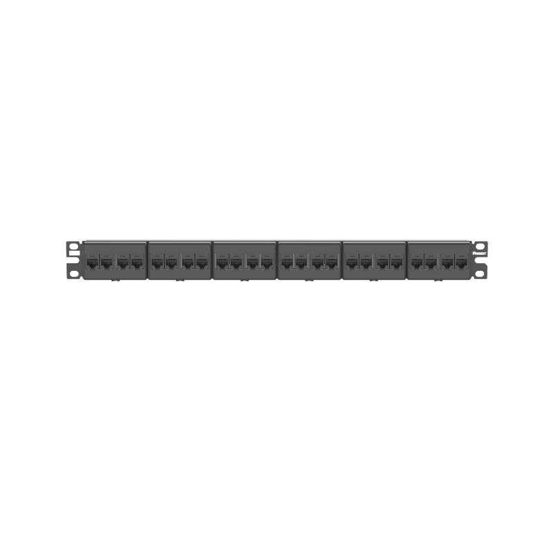 パンドウイットコーポレーション Cat6A JJアダプタパッチパネルキット CP246X88BL 黒いこと