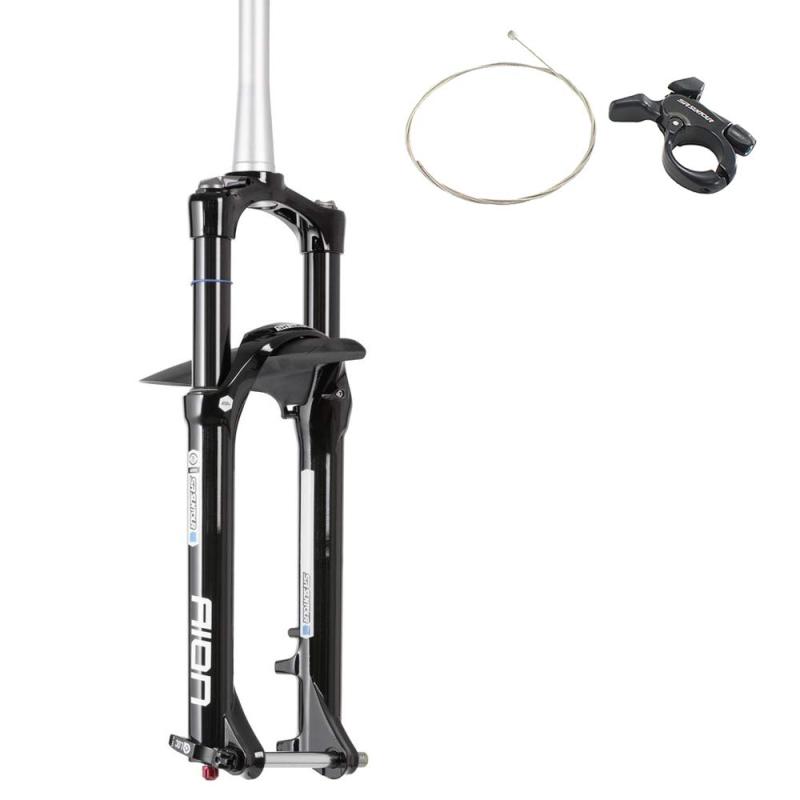 SR SUNTOUR AION35 EVO RLR-PCS Fork 27.5 Boost 1.5Tapered Remote QR 15 Glossy BK #VK1740