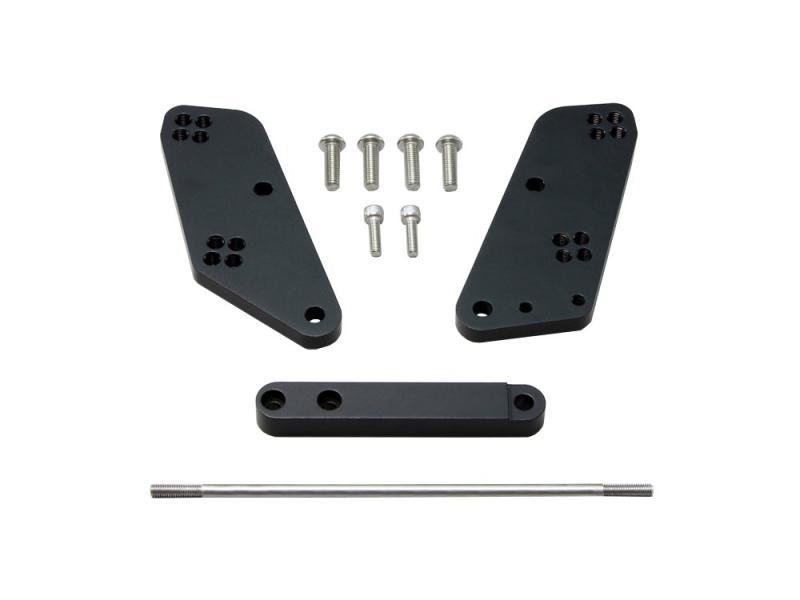 ハリケーン(HURRICANE) ステップオフセットプレート ブラック CBR250RR (MC51) HF5306 8,479円