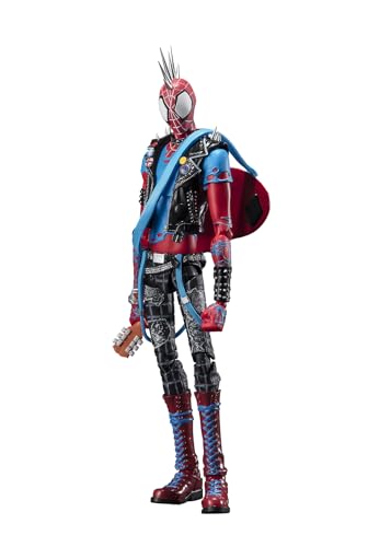 TAMASHII NATIONS S.H.フィギュアーツ スパイダー・パンク(スパイダーマン:アクロス・ザ・スパイダーバース) 約175mm PVCABS製 塗装済み可動フィギュア画像
