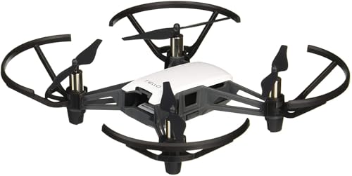DJI Tello ドローン 国内認証済み 軽量ミニ ドローン撮影 80g 申請不要の100g未満 720P HDカメラ付き折り畳み式 空撮 登録して賠償責任保険が1年間無償付帯 初心者向け 自動離陸 自動着陸 最大飛行時間13分 ビジョンポジションニングシステム 衝突検出 プログラミング可能(ア