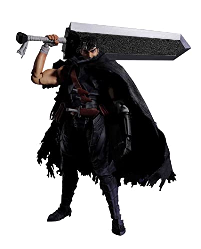 TAMASHII NATIONS S.H.フィギュアーツ ベルセルク ガッツ(狂戦士の甲冑) 約160mm ABSPVC布製 塗装済み可動フィギュア画像