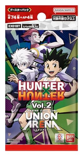 バンダイ (BANDAI) UNION ARENA ブースターパック HUNTER×HUNTER Vol.2EX01BT(BOX)12パック入画像