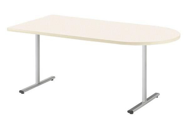 【受注生み出すこと品】話し合い時刻表 半楕円面型 対立脚 幅1500×奥ぶかさ750×高さ700粍 取り引き先精神的な統合 人間様宛送りとどける不可 [KRT-1575HR]