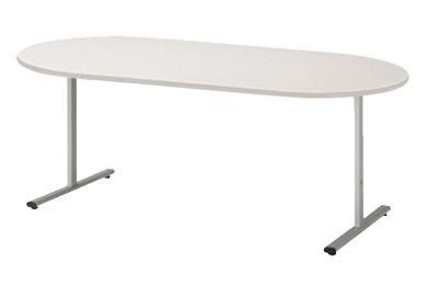 【受注生み出すこと品】話し合い時刻表 楕円面型 対立脚 幅1800×奥ぶかさ900×高さ700粍 取り引き先精神的な統合 人間様宛送りとどける不可 [KRT-1890R]