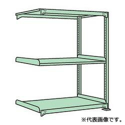 【連結型】スチール棚 中量ラック150kg/段タイプ 高さ1500×間口1790×奥行450mm 棚板3枚 業務用ラック お客様組立 送料別 法人様限定商品