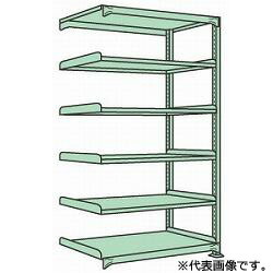 【連結型】スチール棚 中量ラック 200kg/段タイプ 高さ2400×間口1490×奥行300mm 棚板6枚 業務用ラック お客様組立 送料別 法人様限定商品