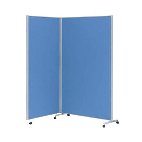 【受注生産】MPパーティション可動型 2連全面布タイプ 高さ1800mm&times;間口2100mm お客様組立 個人様宛配送不可｜オフィス家具店スギハラ
