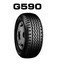 ※値下げ4※中古ブリヂストン G590 205/75/16 6本セット残溝8分山 BRIDGESTONE - 中古 ブリヂストン G590 205/75/16 6本セット 残