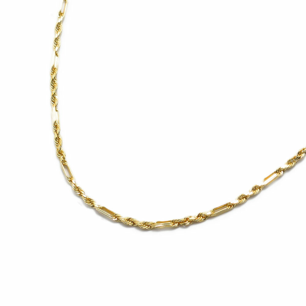 最終値下げ　ロープチェーン k18刻印あり 楽天市場】ロープチェーン k18の通販