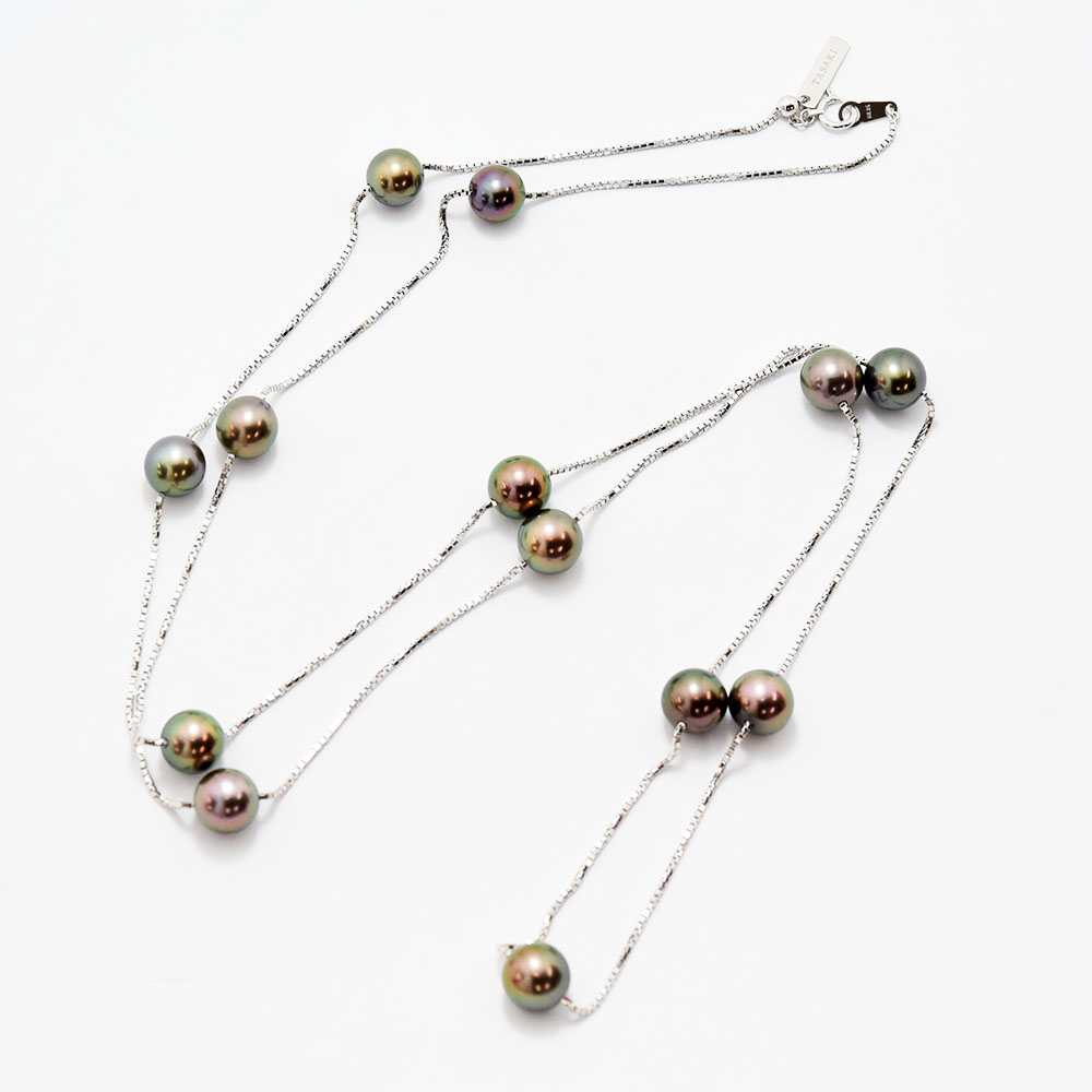 楽天市場】【TASAKI】タサキ 田崎真珠 黒蝶真珠 南洋黒蝶パール