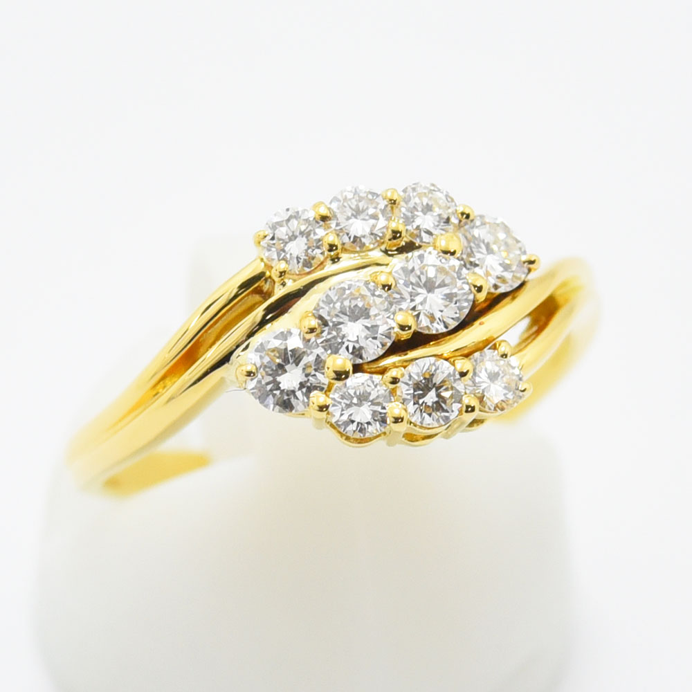 MONNICKENDAM モニッケンダム K18ダイヤモンド0.75ct リング MONNICKENDAM モニッケンダム K18ダイヤモンド0.75ct リング