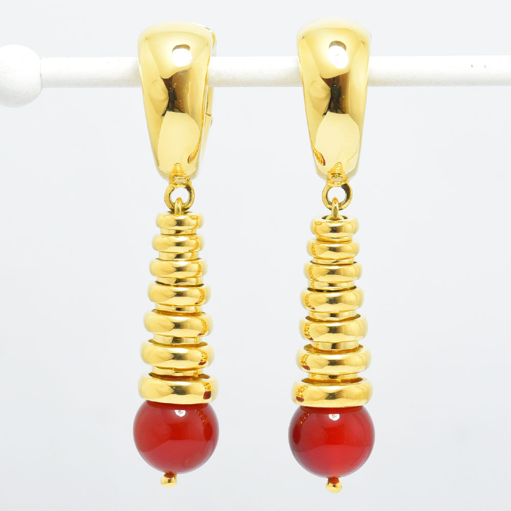 楽天市場】ポメラート Pomellato ピアス ヌード シトリン 透明石 K18YG