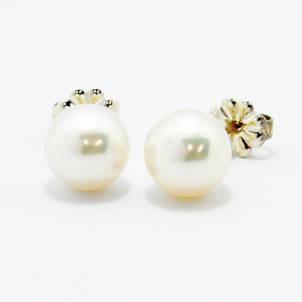 楽天市場】Tiffany&Co.ティファニーパールワイヤーフープピアス