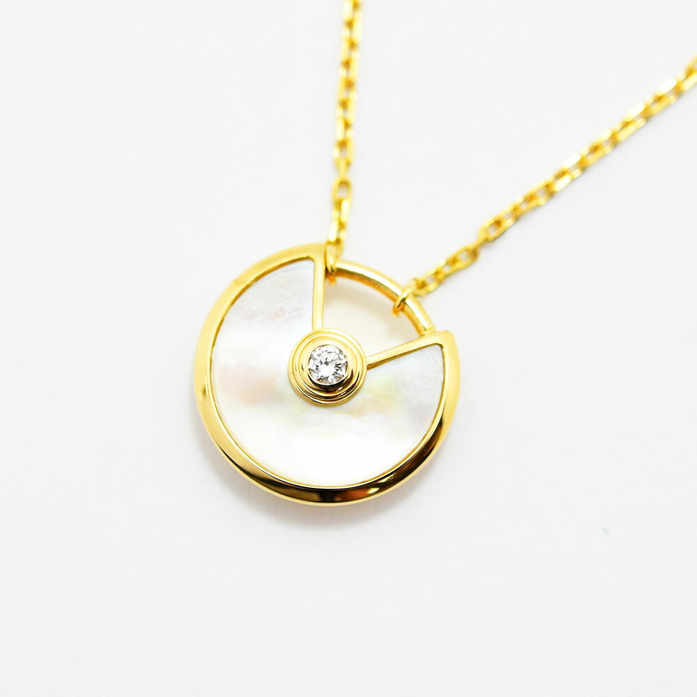 【Cartier】Amulette ネックレス S onyx パール ダイヤ 送料込み Cartier】Amulette ネックレス S onyx パール ダイヤ 送料込み