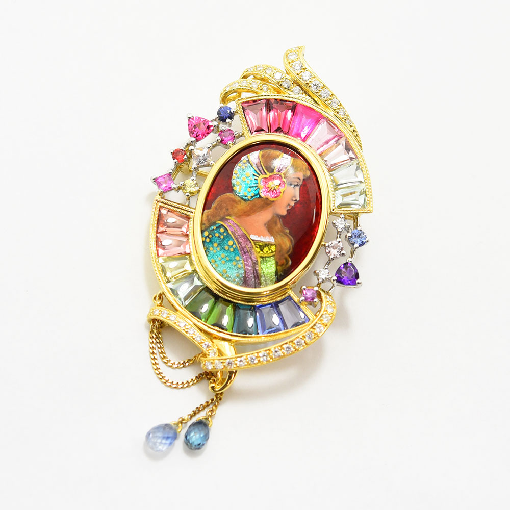 楽天市場】【緑屋質屋】梶 光夫(カジミツオ) エマーユ・ダイヤ