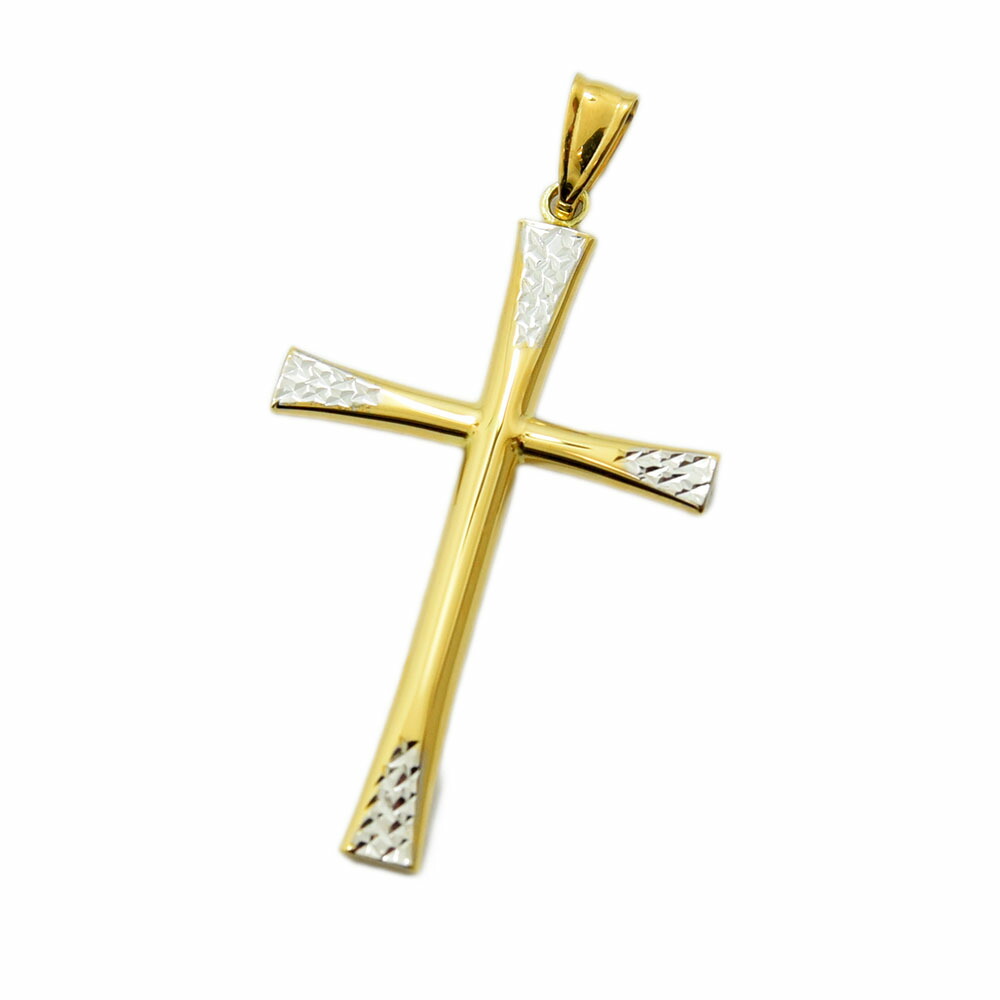 楽天市場】クロス ペンダントトップ K18 十字架 キリスト INRI M