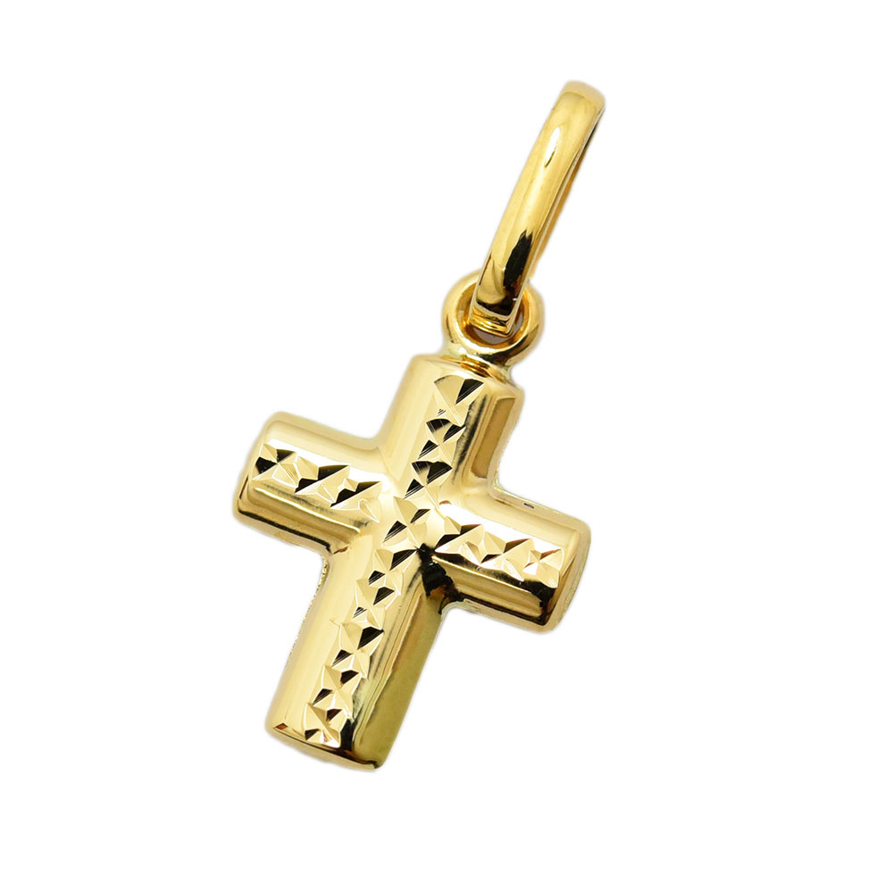 楽天市場】クロス ペンダントトップ K18 十字架 キリスト INRI Mサイズ