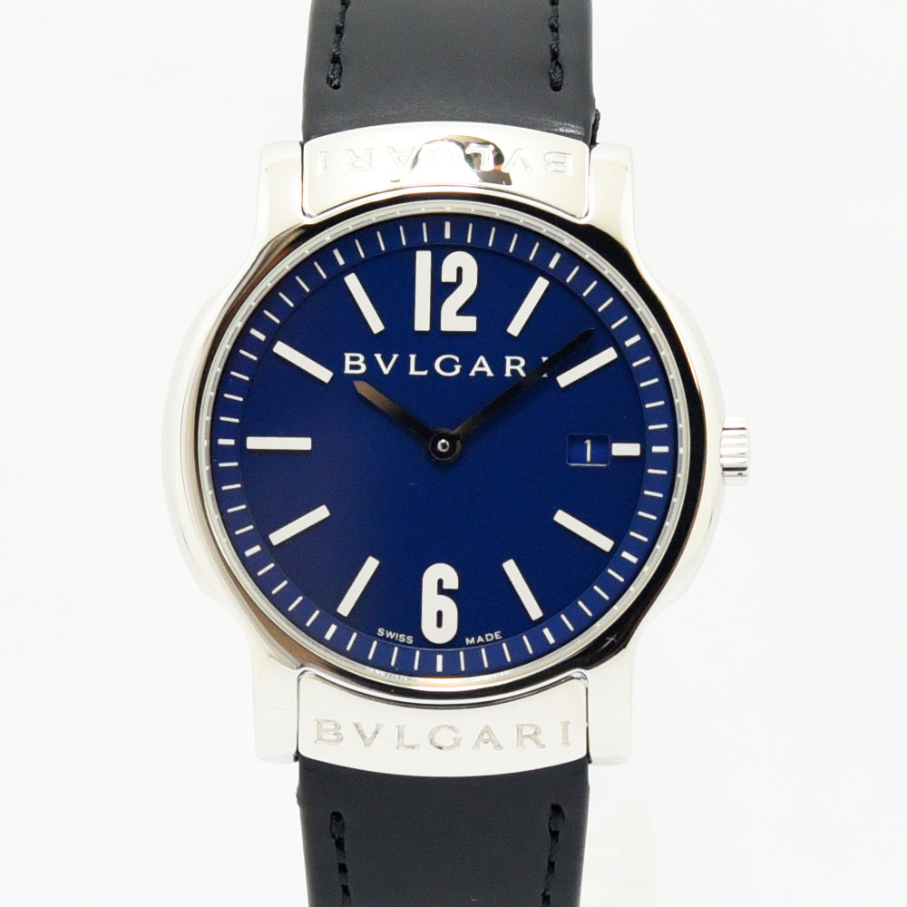 ブルガリ　BVLGARI 【ST37S】 ソロテンポ時計 極美品 BVLGARI ブルガリ ソロテンポ ST37S ステンレス 男性用クオーツ