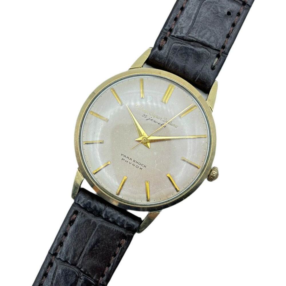 シチズン デラックス 国産腕時計②　国産腕時計 シチズン デラックス CITIZEN Deluxe のオーバーホール | 機械式