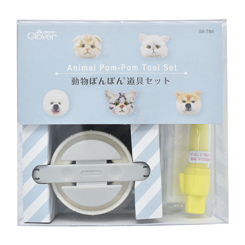 楽天市場 クロバー 動物ぽんぽん道具セット 58 786 H 5b 新宿オカダヤ楽天市場店