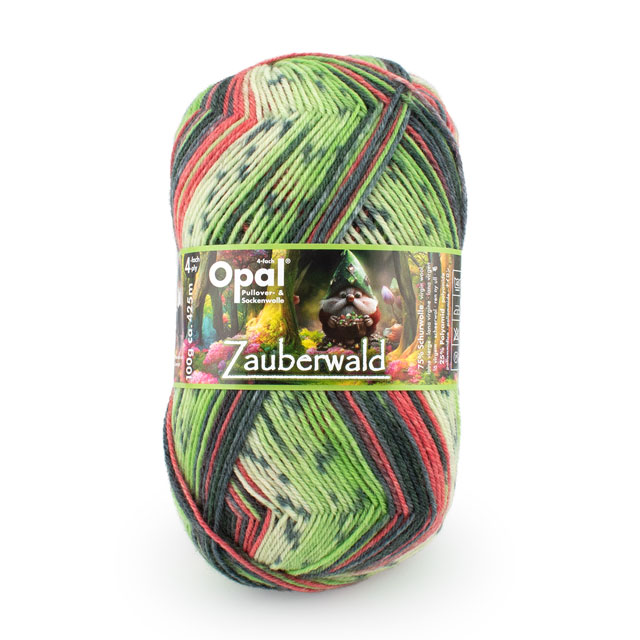 楽天市場】毛糸 Opal-オパール- 魔法の森 4ply/4本撚り 11447.謎に満ち